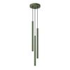 Pastelo 3P hanging lamp, olive green