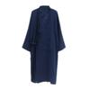 Midnight Diner Japanese Front Matching Room Men's Pajamas, Jinbei, Style, Plain, Style, Opening, Outfit, Wear, Stylish, One-piece (M, Blue)