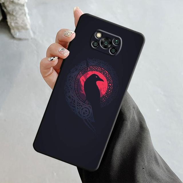 Чехол для телефона Xiaomi Poco X3 Nfc X4pro M3 C40 для Mi 12 11 10 10t 8 Note10 Lite 11ultra 11t Pro F1 Viking Vegvisir Logo Tree