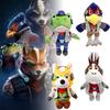 Cartoon Game Anime Star Fox Plush Toys Soft Cute Lombardi Toad Hare McCloud Figure Peripheral Plushie Doll Fan Kid Birthday Gift