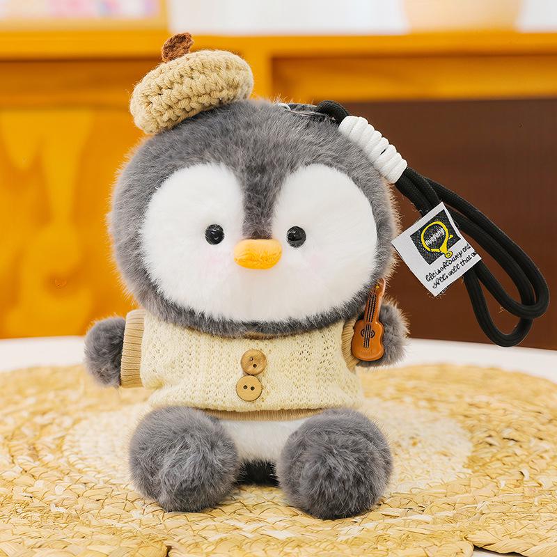 Очаровательная плюшевая кукла-подвеска с ароматом пингвина - Идеальный подарок для детей и спутник на стол