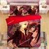 Манга DATE A LIVE Комплект постельного белья Япония Мультфильм Аниме Пододеяльники Наволочки Токисаки Куруми Комплект чехла для одеяла Постельное белье741