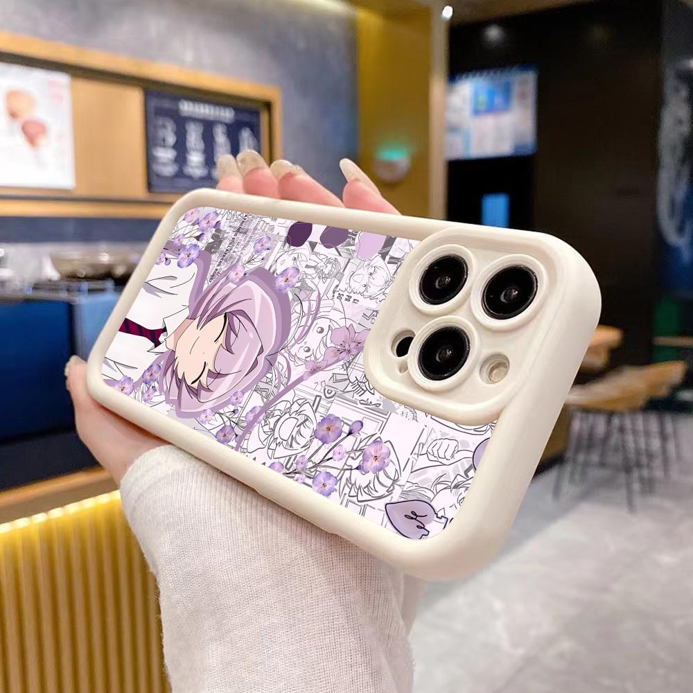 Аниме Наджими Осана Чехол для мобильного телефона для iPhone 17 16 15 14 13 12 11 Air Pro Max Plus Утолщенный ТПУ Цветной Чехол Роскошный Красивый