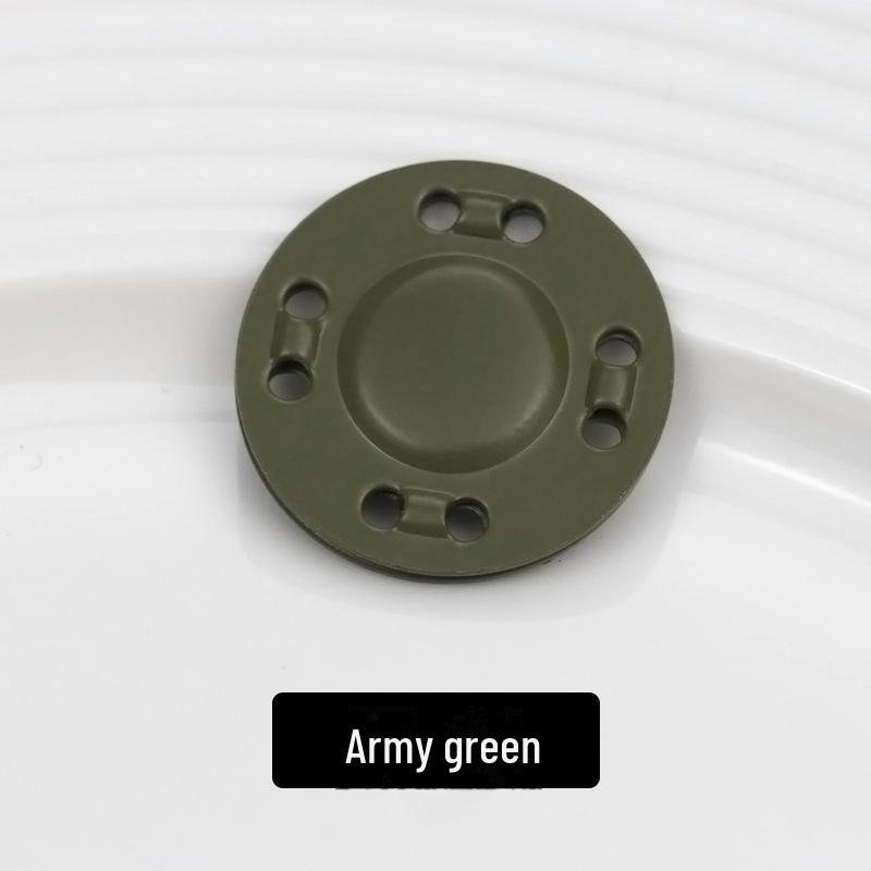 Скрытая магнитная кнопка для пальто, кардиганов и сумок - прочная металлическая невидимая застежка