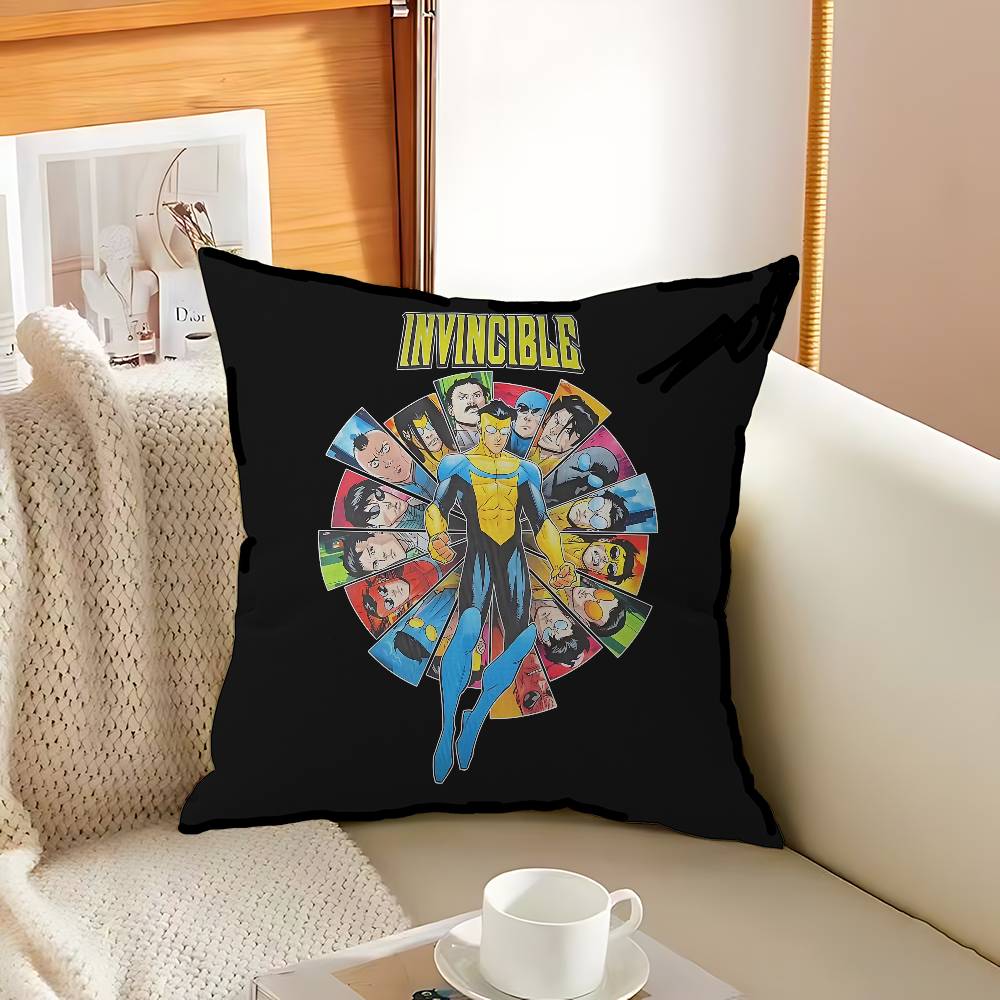 Animation I-Invincibles Lucky Dragon Pillow Cover Sofa Cushion Cover Home Room Decoration Children Gift