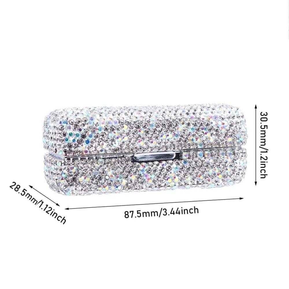 Creative Lipstick Bag Fashion Lipstick Protective Cover With Mirror Mini Lipstick Box  Gift