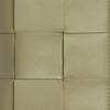 Bottega Veneta Cassette Intreccio Woven Design Double Fold Zipper Wallet Small Women wallet Cave-Green 706010VCQC42916