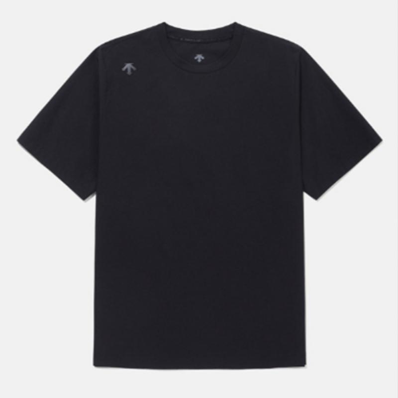 Футболка с коротким рукавом DescenT Dualless Woven B1 sq221dTs42 Beig Blk0 Lygy