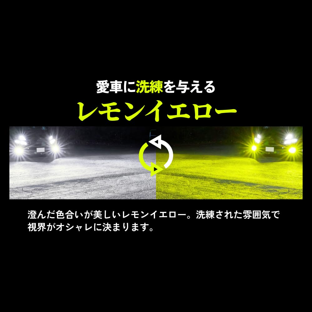 HID Shop LED противотуманная фара HB4 с переключением 2 цветов Белый