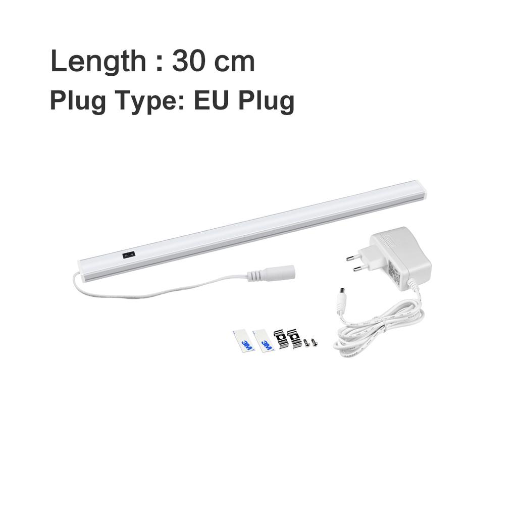 50CM /40CM /30CM LED Bar Light 12V Hand Waving Sensor Lamp Indoor Rigid Strip Under Cabinet Kitchen Lighting
