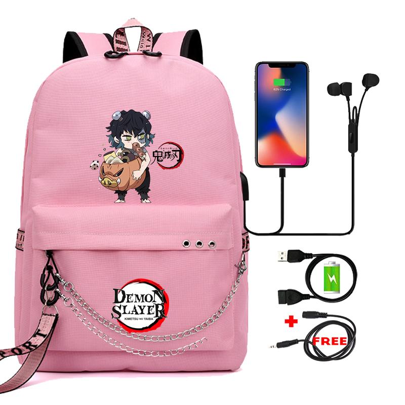 Сумка для книг в стиле аниме, подростковый рюкзак, школьные ранцы унисекс для мальчиков и девочек, рюкзак для ноутбука с мультяшным принтом, рюкзак для школы, Mochilas