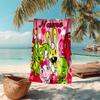 Personalized customized proof beach towel with Happy Tree Friends pattern - soft, absorbent,quick-drying,perfect swimming,camping&bathing