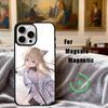 A-Arknight-T E-Enfield G-Game Чехол для телефона iPhone17,16,15,14,13,12,11 Plus,Pro Max Магнитный для Magsafe Беспроводная зарядка