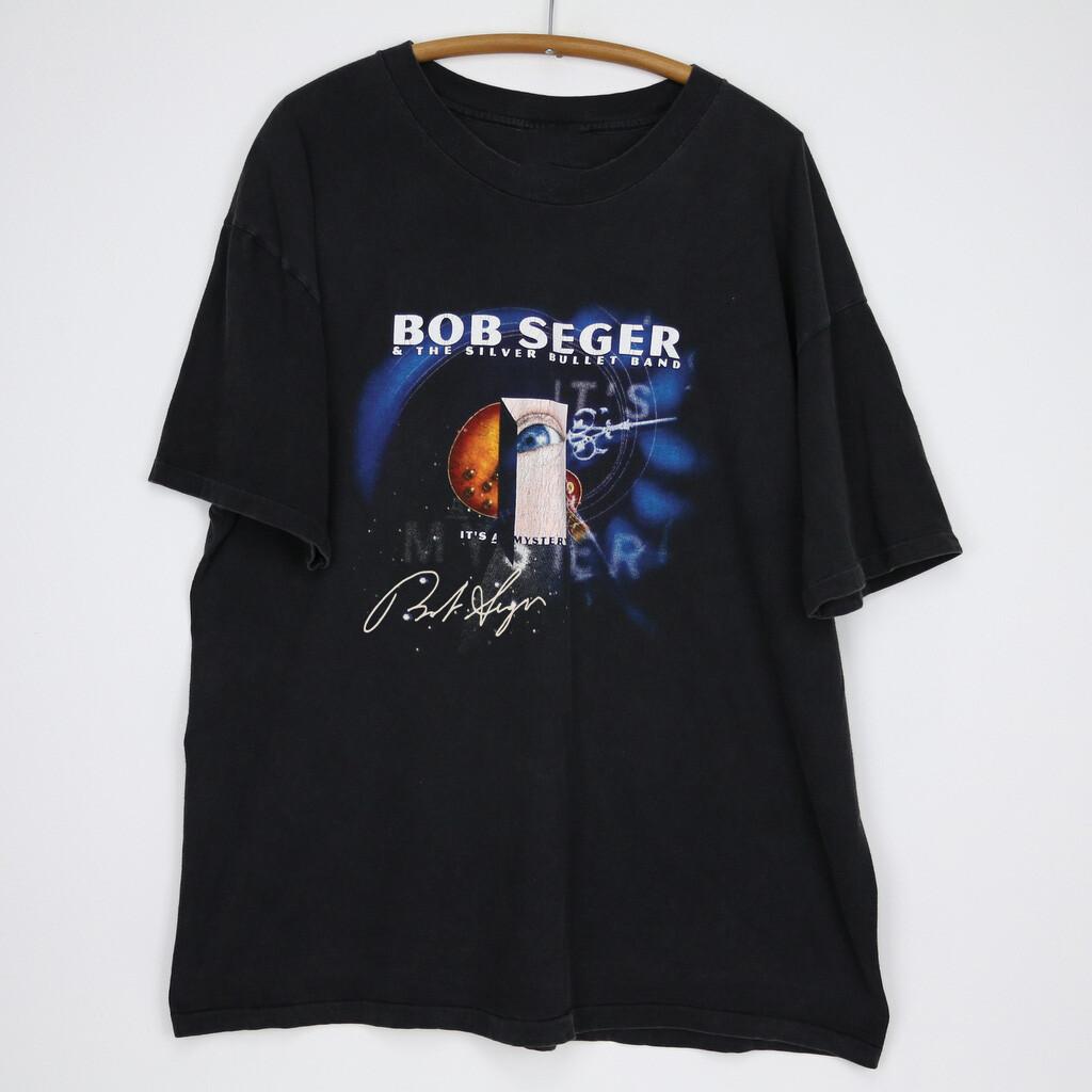 Vintage Bob Seger It's A Mystery Tour Shirt Classic Black Unisex S-4XL CC1277