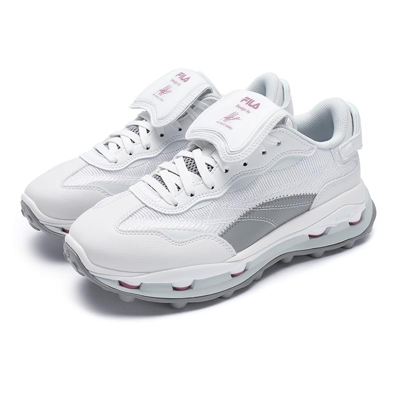 Fila KM2 Многослойная обувь Модная личность Трендовая Универсальная Простая Удобная Спортивная износостойкая Дышащая Низкий верх Повседневная обувь F12W533101FBA