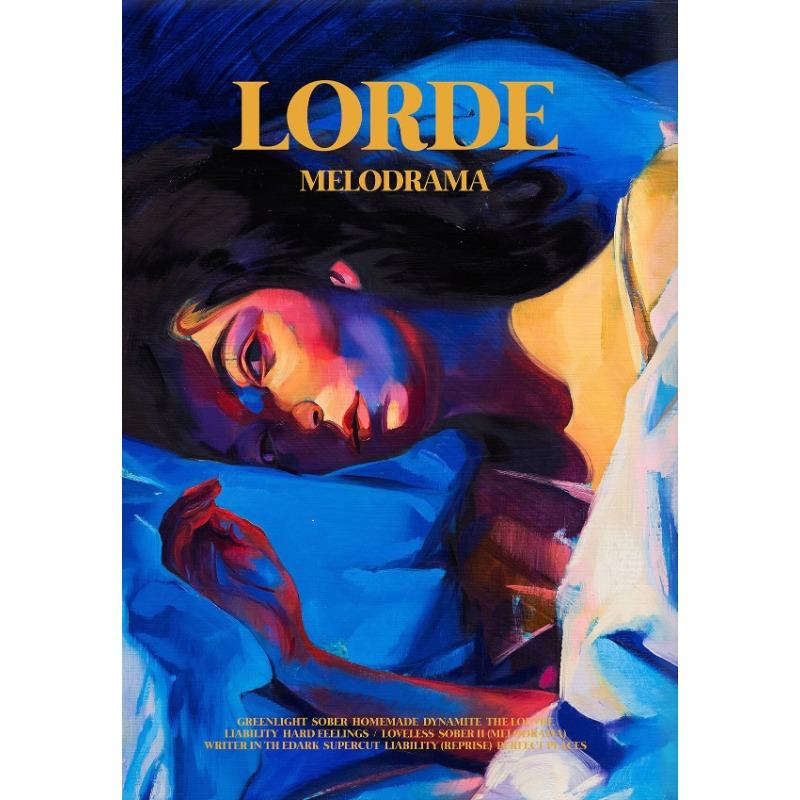 Lorde Melodrama/Solar Power Tour Альбом Вдохновленная Музыка Певица Художественный Постер Холст Картина Настенный Принт Картина для Комнаты Домашний Декор