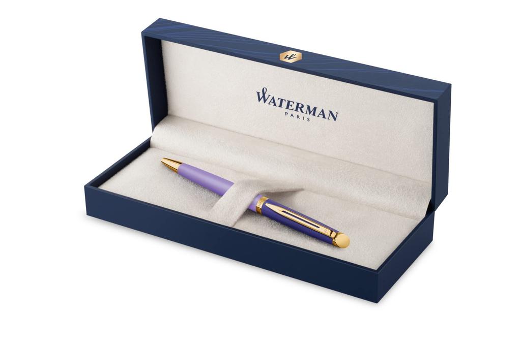 WATERMAN Metropolitan Essential Purple GT Ballpoint Officially Imported Pen, Oil-Based, 2180131,