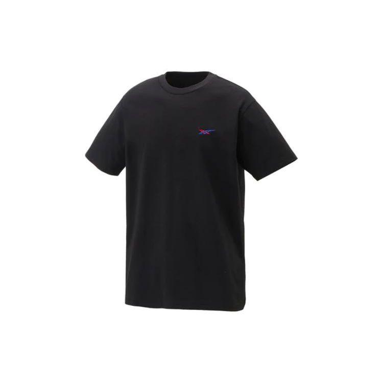 ONITSUKA TIGER Crew Neck Pullover Short Sleeve T-Shirt Unisex Tops Black 2183B200-001
