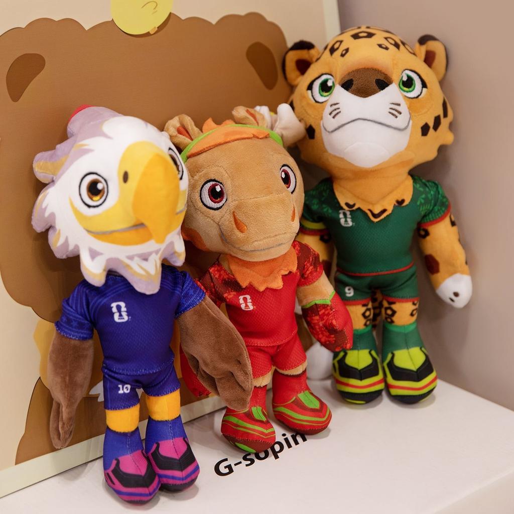2026 1:1 Scale Cratch Mascot Plush Toy Fan Souvenir Stuffed Animal