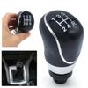 For Ford Fiesta MK7 2008-2013 Focus MK2 FL 2008-2011 5 Speed Gear Shift Knob Stick Head Car Gear Shift Lever