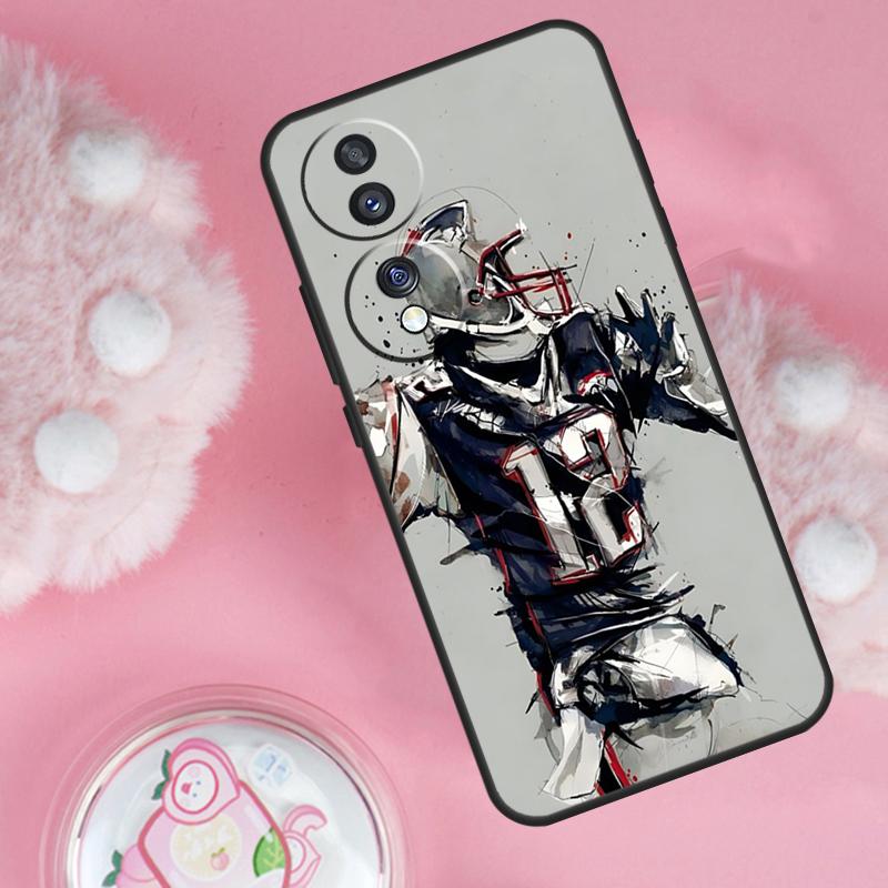 Чехол для American Football для Honor Magic 7 Lite 5 6 Pro Honor 200 50 70 90 Lite X9b X9a X8b X8a X8 X9 X9c Чехол