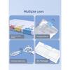 Tail Clip Stationery Metal Strong Multicolor, Large Journal Book Bill Book Fixed Tail Clamp Good-looking Ticket Tail Fishtail Phoenix Tail Iron Clamp