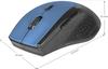 Mysz bezprzewodowa Defender ACCURA MM-365 optyczna 1600dpi 6P niebieska