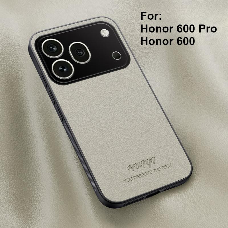 Чехол для Honor 600 600 Pro, новый, деловой, из гладкой кожи, с магнитом, ультратонкий, приятный для кожи чехол-обложка для Honor 600Pro, противоударный Funda