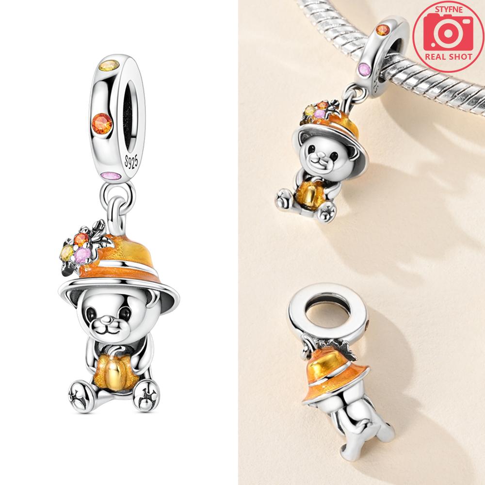 Девушка Оригинальный Лазурный Циркон Лист Кулон Платье Ожерелье Бусины Подходит Браслет Шармы Металлический Аксессуар Изготовление Сделайте свой собственный Аксессуар Подарок Элегантная Мода