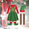 Christmas Costume Adults with Socks Clothes for Carnival Birthday Mardi Gras for Women