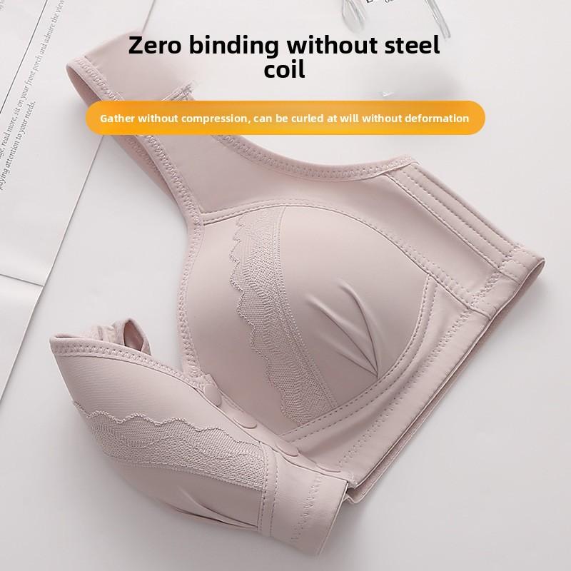 Новое поступление: Ярко-красный бюстгальтер большого размера с застежкой спереди, тонкими чашками, красивым дизайном спинки и боковой поддержкой для минимизации боковых складок, стиль майки