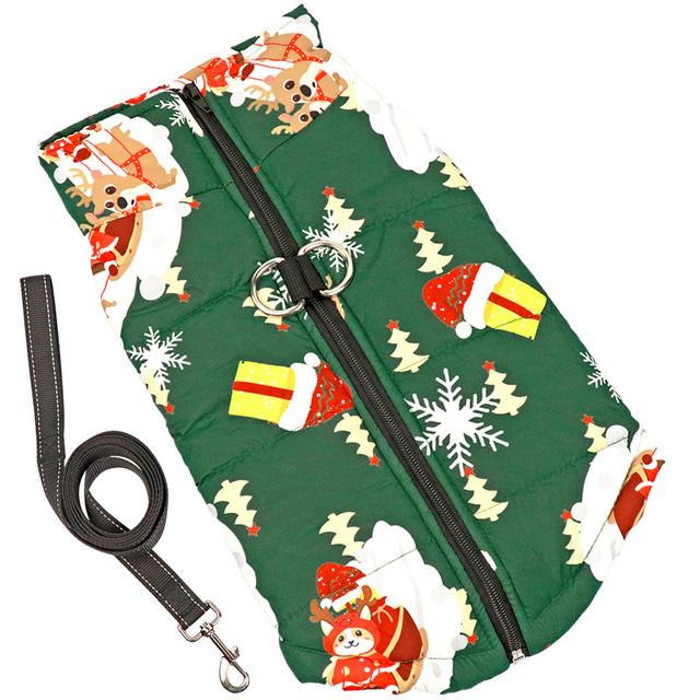 Одежда для собак, зимняя куртка для собак, пальто, водонепроницаемая рождественская одежда для щенков, маленькая, средняя, ​​большая собака, мопс, чихуахуа, Ropa Para Perros