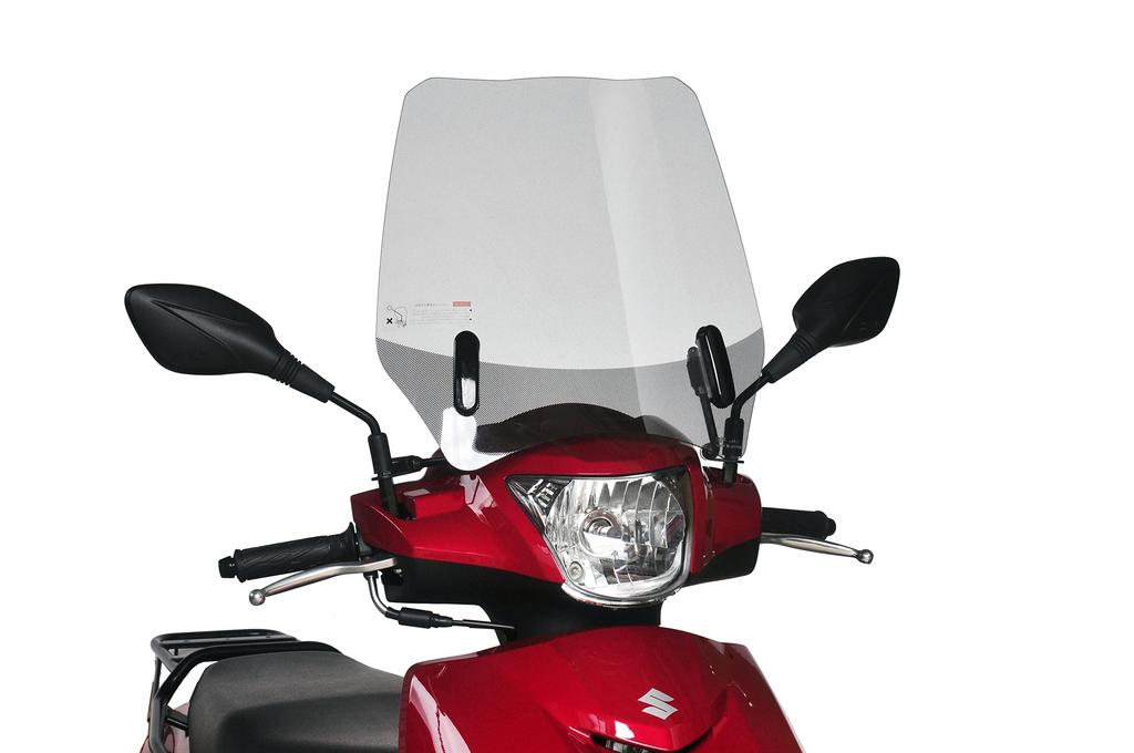 Asahi Ветровое стекло Прозрачное ветровое стекло для Suzuki Address 125 (АФ АСАХИ) AD-43 (2BJ-DT11A)