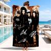 Music Band Tokio Hotel  Beach Towel, Super Soft Microfiber, Perfect Gift for Her/Him, Birthday, for Pool, Beach, Travel, Decor Beach Party