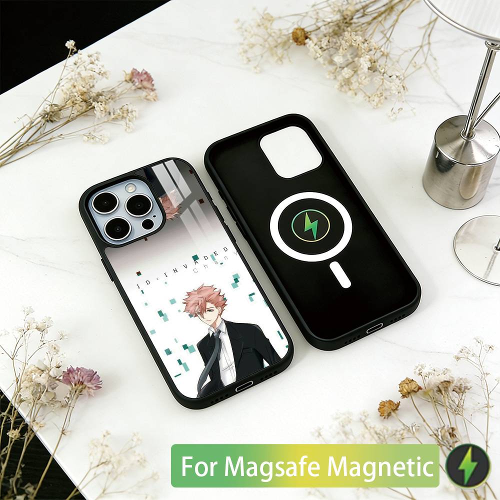 ID Invaded Akihito Narihisago Phone Case For iPhone17,16,15,14,13,12,11 Plus,Pro Magnetic with Magsafe Wireless Charging
