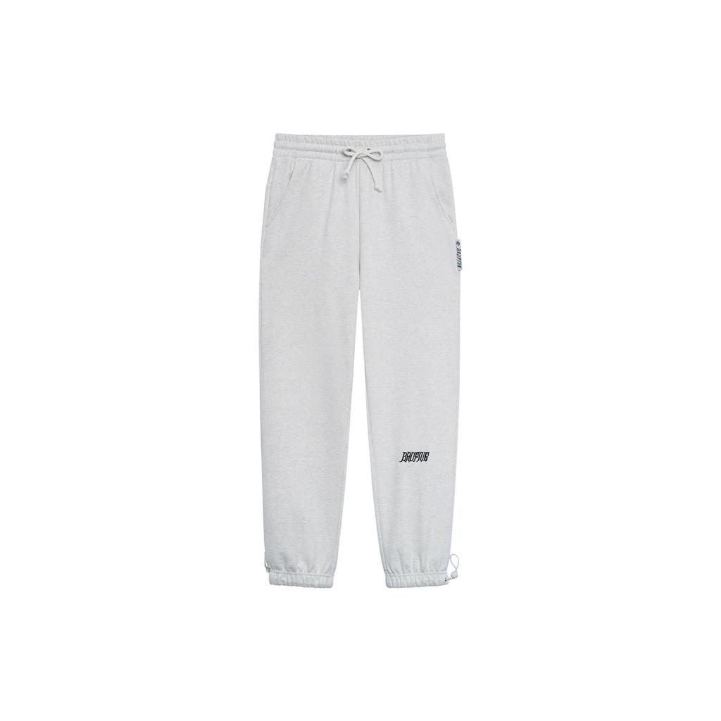 Мужские вязаные спортивные штаны Li Ning Серые AKLT073-5