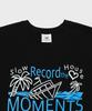 SLOW RECORD HOUSE Футболка с коротким рукавом Record The Moment Boat [2 цвета]