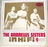 LP Пластинка ANDREWS SISTERS - The Andrews Sisters In Hi-Fi T551 World Record Cl 1966 UK Поп Б/у