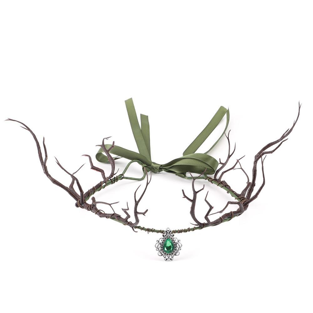 Свадебный стиль Эльфийская корона Дизайн лозы Сказочная диадема Новая лесная корона