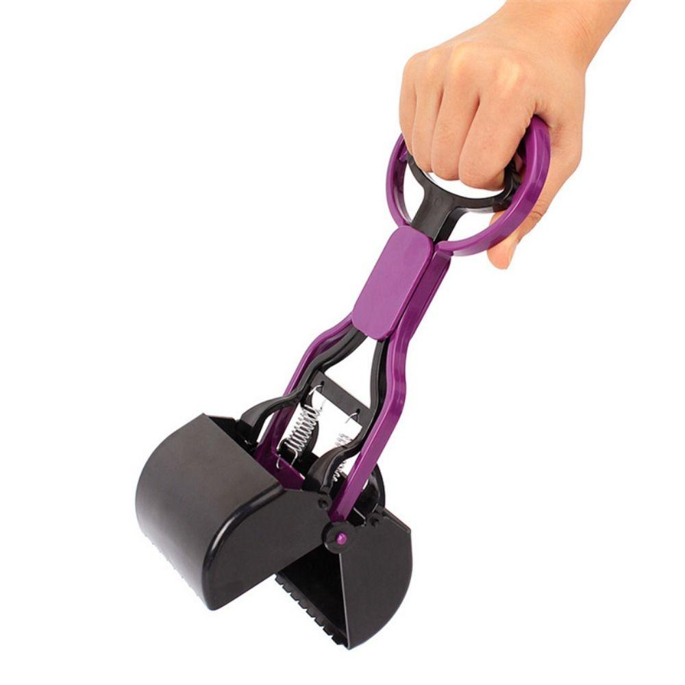 Comfortable Handle Pet Poop Scooper Large Capacity Animal Waste Shovel Dog Feces Collector Walking