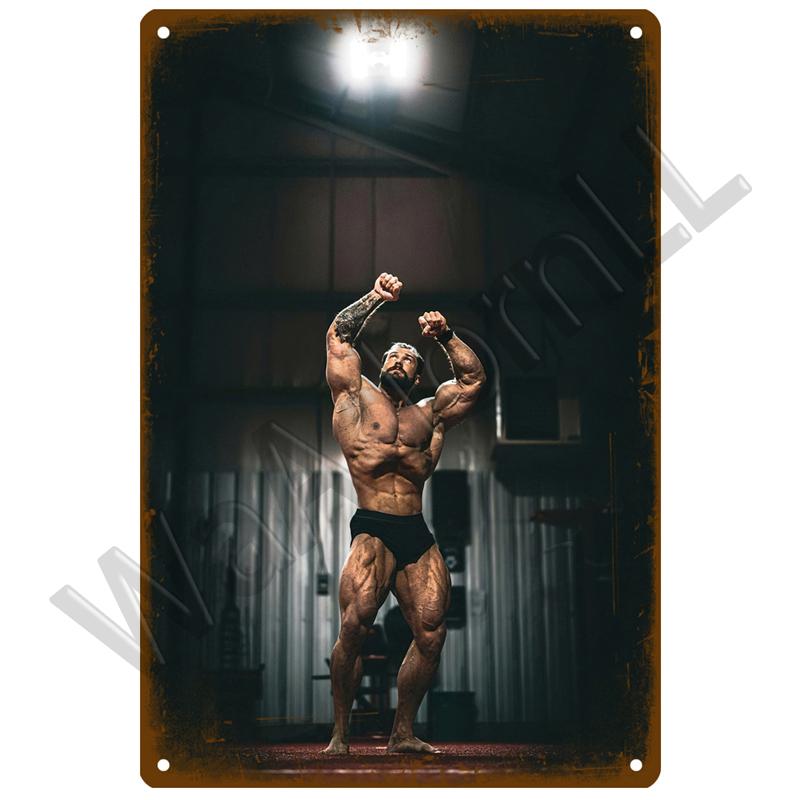 Вывеска для спортзала, металлическая вывеска, винтажный металлический плакат, металлическая табличка для тренировок, настенный декор для мужчин, жестяная вывеска для спортзала в пещере, декоративная тарелка для фитнеса