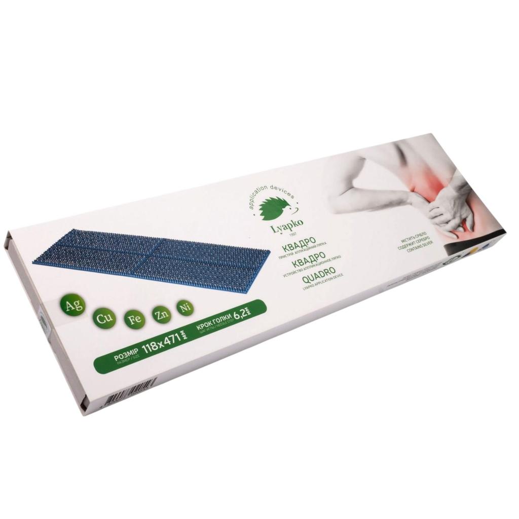 Аппликатор Ляпко Квадро Quadro Уникальный Акупунктурный Массажер Для Тела, Спины, Позвоночника, Рук, Ног, Суставов