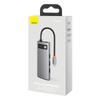 5in1 multifunctional HUB USBC PD 100W HDMI 4K 3x USB 32 gray