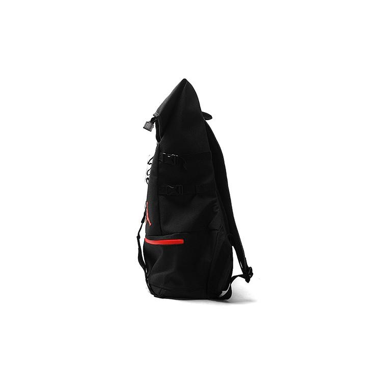 New Jordan Polyester Backpack Regular Unisex Black Red 606361-010