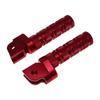 1 Pair of Motorcycle Foot Pegs Pedals Easy Installation Sturdy Replacing Rests Motorbike