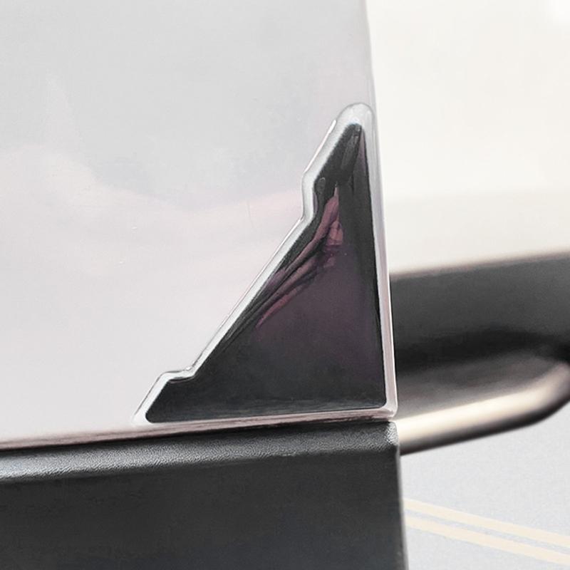 2Pcs Silicone Car Door Corner Cover Bumper Crash Scratch Protector Anti-Scratch Crash Protection Auto Care Decor