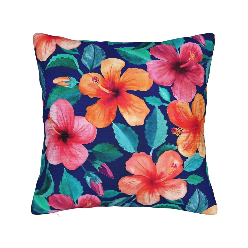 Tropical Floral Pillow Case Novelty Pillow Cover Comfy Pillowcases For Wedding Party Home Decor