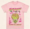Black Crew Neck Tshirt Vintage Retro SciFi Horror Graphic Alien Invader UFO City Scene Unisex Cotton Short Sleeve Tee