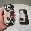 Чехол для телефона с большими глазами, девушка из комиксов, для IPhone 17 16 15 14 13 12 11 Pro Max Plus, гофрированный бампер, задняя крышка
