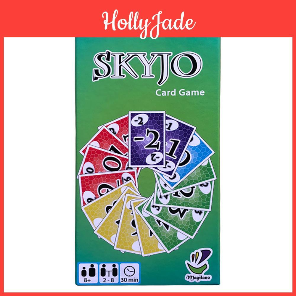 Приятная настольная карточная игра Skyjo Classic для запоминающихся досуговых встреч и веселья